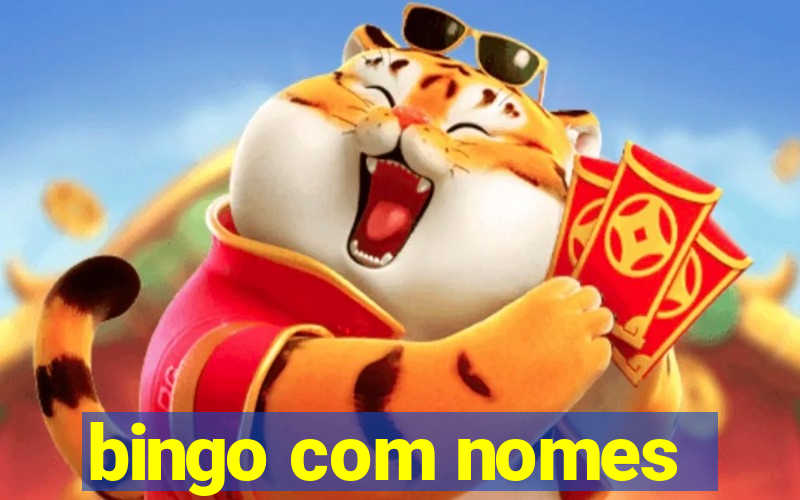 bingo com nomes